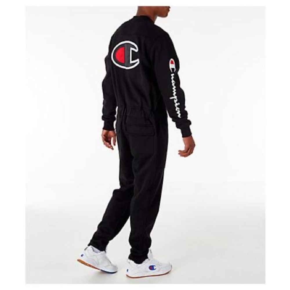 Champion Fleece Coverall Jumpsuit